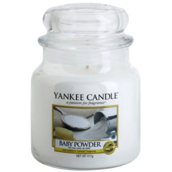 Yankee Candle Baby Powder lumanari parfumate 411 g Clasic mediu