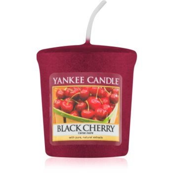 Yankee Candle Black Cherry lumânare votiv poza
