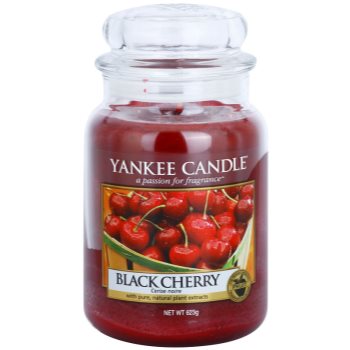 Yankee Candle Black Cherry lumânare parfumatã Clasic mare poza
