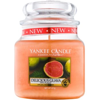 

Yankee Candle Delicious Guava ароматизована свічка 104 гр Classic маленька
