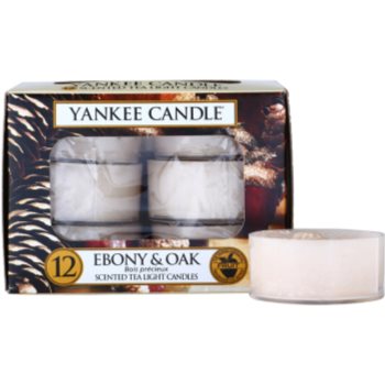 

Yankee Candle Ebony & Oak чайні свічки 12 x 9,8 гр