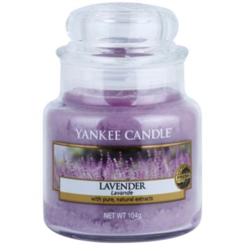 Yankee Candle Lavender lumanari parfumate 104 g Clasic mini