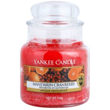 

Yankee Candle Mandarin Cranberry ароматизована свічка 104 гр Classic маленька