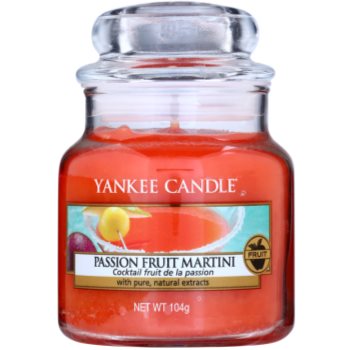 

Yankee Candle Passion Fruit Martini ароматизована свічка 104 гр Classic маленька