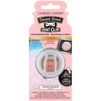 Yankee candle pink sands parfum pentru masina clip