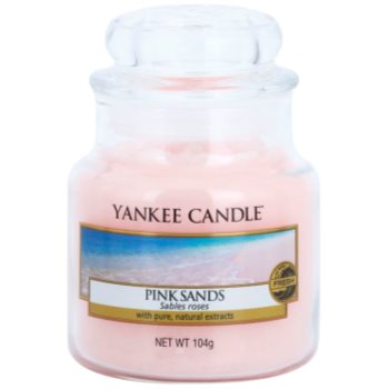 Yankee candle pink sands lumânare parfumată clasic mini