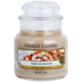 

Yankee Candle Pain au Raisin ароматизована свічка 104 гр Classic маленька