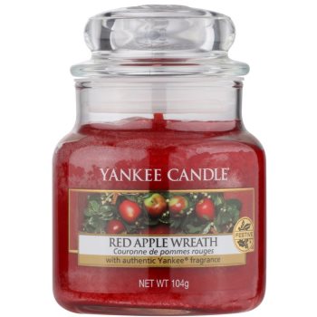 Yankee Candle Red Apple Wreath lumânare parfumatã Clasic mini imagine