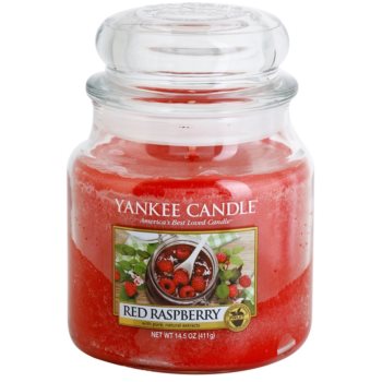 Yankee Candle Red Raspberry lumânare parfumată Clasic mediu