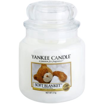Yankee Candle Soft Blanket lumânare parfumatã Clasic mediu poza