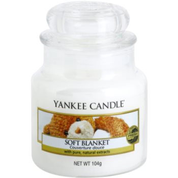 Yankee candle soft blanket lumânare parfumată clasic mini