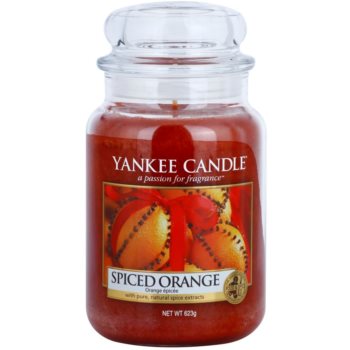 Yankee Candle Spiced Orange lumânare parfumată Clasic mare