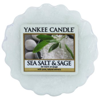 Yankee Candle Sea Salt & Sage ceară pentru aromatizator 22 g