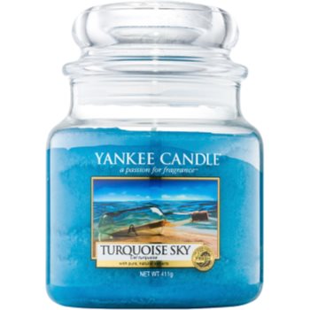 

Yankee Candle Turquoise Sky ароматизована свічка 411 гр Classic середня