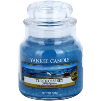 

Yankee Candle Turquoise Sky ароматизована свічка 104 гр Classic маленька