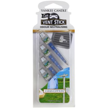 Yankee candle clean cotton parfum pentru masina