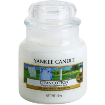 Yankee Candle Clean Cotton lumânare parfumatã Clasic mini poza