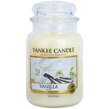 Yankee Candle Vanilla lumânare parfumatã Clasic mare poza