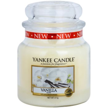 Yankee candle vanilla lumânare parfumată clasic mediu