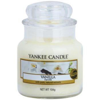 Yankee Candle Vanilla lumânare parfumatã Clasic mini poza