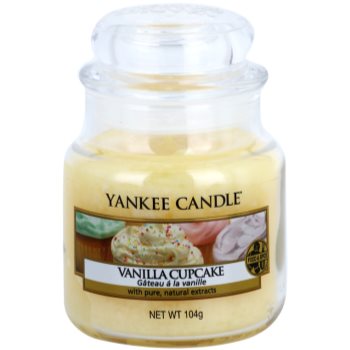 Yankee candle vanilla cupcake lumânare parfumată clasic mini