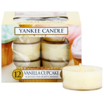 Yankee Candle Vanilla Cupcake lumânare 12 x 9,8 g