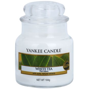 Yankee Candle White Tea lumanari parfumate 104 g Clasic mini