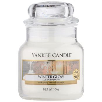 Yankee Candle Winter Glow lumanari parfumate 104 g Clasic mini