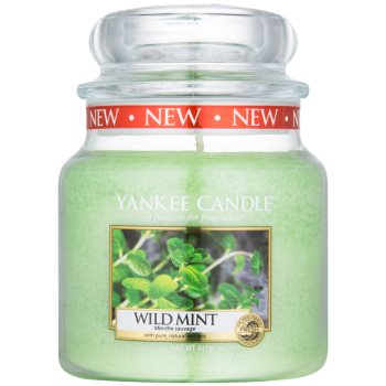 Yankee Candle Wild Mint lumanari parfumate 411 g Clasic mediu