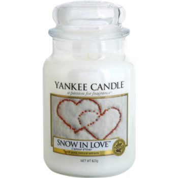 Yankee Candle Snow in Love lumanari parfumate 623 g Clasic mare