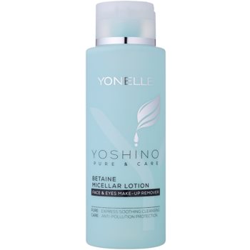 Yonelle Yoshino Pure&Care Apă micelară cu betaină pentru o hidratare intensa