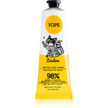 Yope linden crema de maini cu textura fina