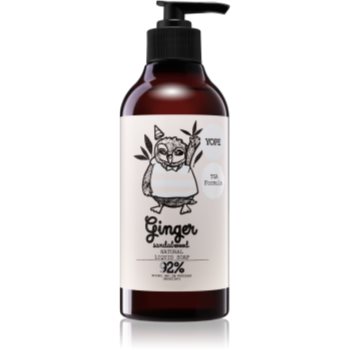 Yope ginger & sandalwood săpun natural pentru mâini cu efect de netezire