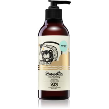 Yope boswellia & rosemary gel de duș natural