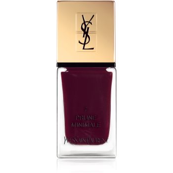 

Yves Saint Laurent La Laque Couture лак для нігтів відтінок 07 Prune Minimale 10 мл