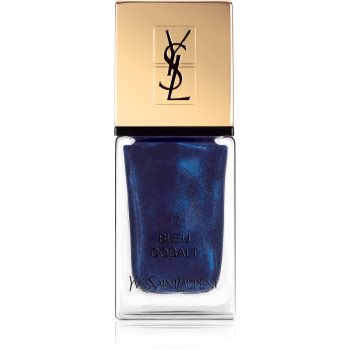 

Yves Saint Laurent La Laque Couture лак для нігтів відтінок 17 Bleu Cobalt 10 мл