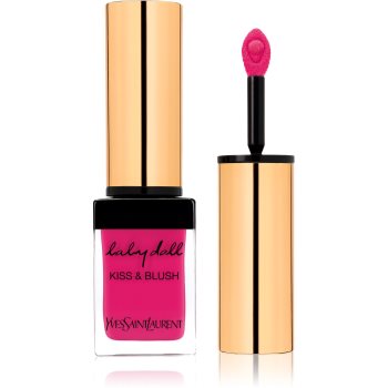 Yves saint laurent baby doll kiss & blush ruj de buze si obraji cu efect matifiant