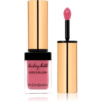 

Yves Saint Laurent Baby Doll Kiss & Blush помада-рум'яна з матуючим ефектом відтінок 3 Rose Libre 10 мл
