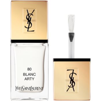 

Yves Saint Laurent La Laque Couture лак для нігтів відтінок 80 Blanc Arty 10 мл