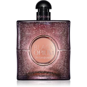 Yves saint laurent black opium glowing eau de toilette pentru femei