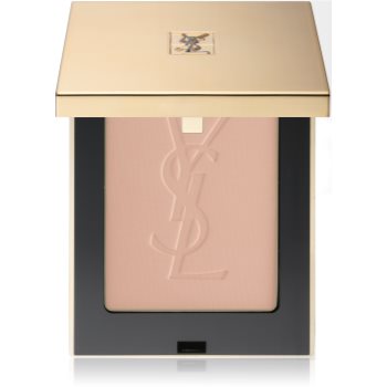 Fotografie Yves Saint Laurent Poudre Compacte Radiance matující pudr odstín 4 Pink Beige 9 g
