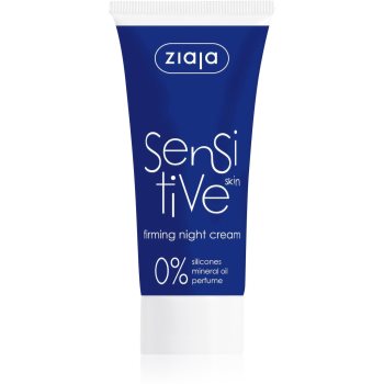 Ziaja Sensitive crema de noapte pentru fermitate pentru piele sensibila