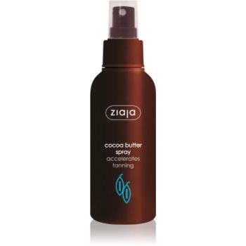 Ziaja cocoa butter spray pentru corp pentru accelerarea bronzului