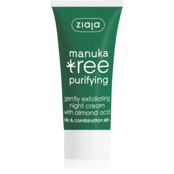 

Ziaja Manuka Tree Purifying нічний крем-ексфоліант проти акне 50 мл
