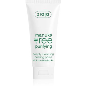 Ziaja Manuka Tree Purifying pasta pentru exfoliere pentru piele normala si grasa poza