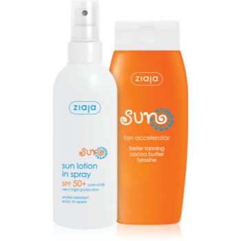 Ziaja sun lapte bronzant cu pulverizator (spf 50)
