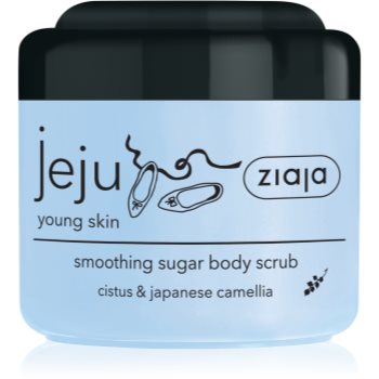 Ziaja jeju young skin exfoliant de corp cu zahăr