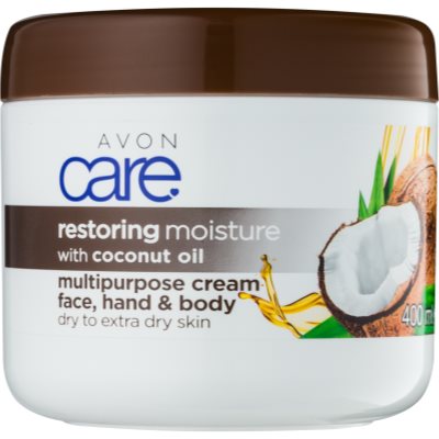 Avon Care creme hidratante de rosto e corpo com óleo de coco Avon Care creme hidratante de rosto e corpo com óleo de coco