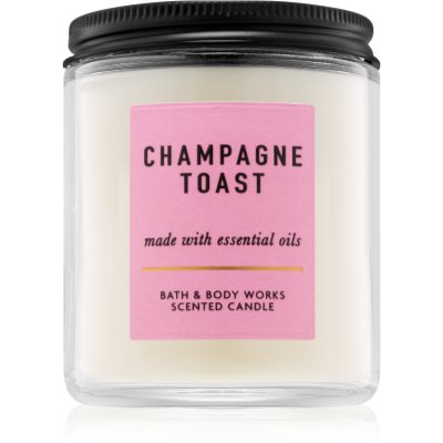 Bath & Body Works Champagne Toast vela perfumado  II.