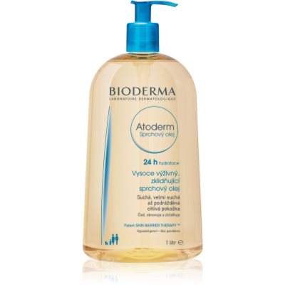 Bioderma Atoderm vysoce výživný zklidňující sprchový olej pro suchou a podrážděnou pokožku